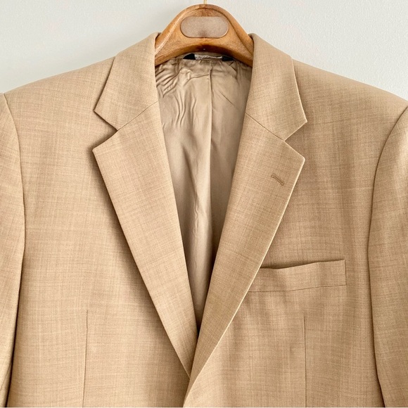 Jos. A. Bank Tan Sport Coat with Notched Lapels - Picture 2 of 8
